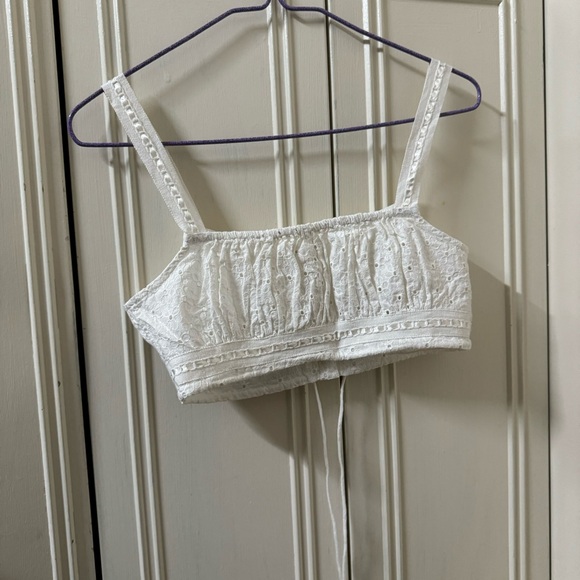 AEROPOSTALE WHITE cropped top - Picture 4 of 4